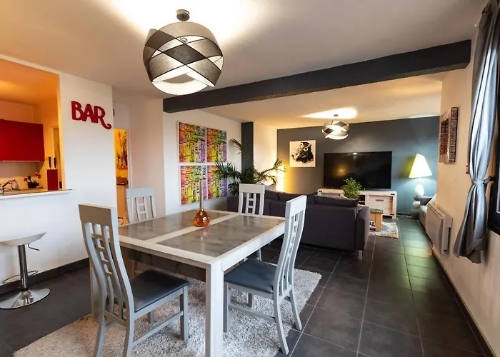 Le Patchwork-Loft Calme Et Cozy+Parking Prive