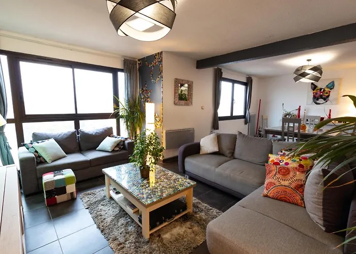 Le Patchwork-Loft Calme Et Cozy+Parking Prive