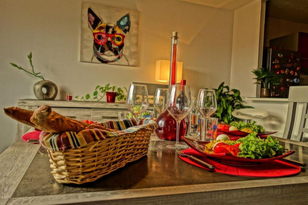 Le Patchwork-loft Calme Et Cozy+parking Prive Apartment